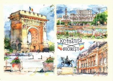 București, multiple view