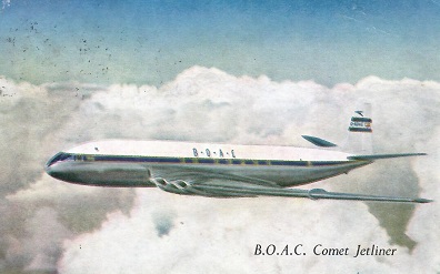 B.O.A.C. Comet Jetliner – Coronation Souvenir (England)