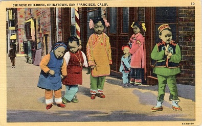 San Francisco, Chinese Children (USA)