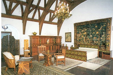 Bucharest, Muzeul National Cotroceni – Queen Maria’s Bedroom