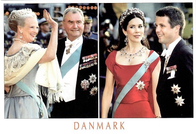 Queen Margrethe and Danish Royal Family