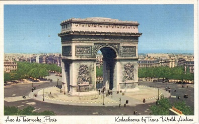 Paris, Arc de Triomphe (TWA)