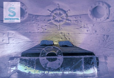 Kirkenes, Snowhotel, interior