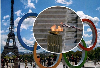 Paris 2024 – Team Romania – Flame