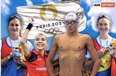 Paris 2024 – Team Romania – four athletes