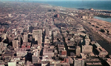 Toronto, aerial view