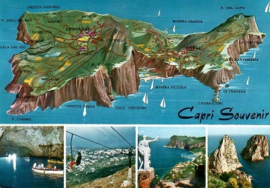 Capri Souvenir, multiple views (Italy)