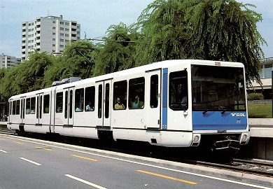 Lausanne, TSOL Tram