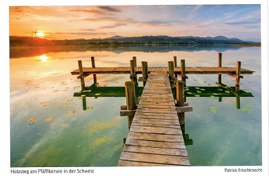 Pfäffikersee, Holzsteg (wooden walkway)