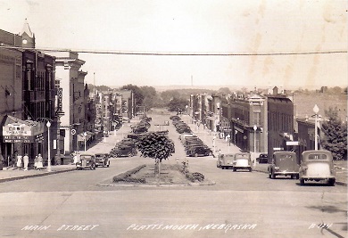 Plattsmouth, Main Street (Nebraska, USA)