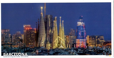 Barcelona, Basilica de la Sagrada Familia – Torre Glories