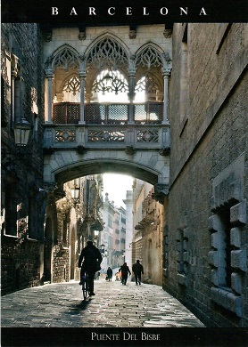 Barcelona, El Puente del Bisbe (Spain)