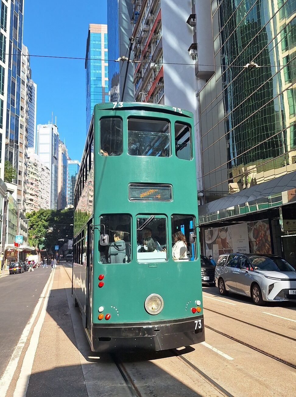 Tram 73 (not a postcard)