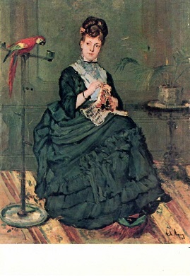 Doamna cu Papagal  (Theodor Aman)