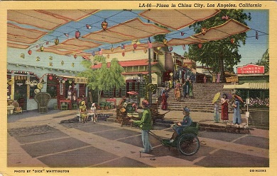 Los Angeles, Plaza in China City (California)