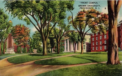 Providence, Brown University, Front Campus