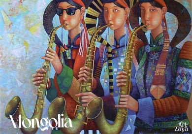 Three musicians