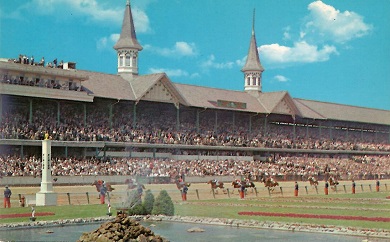 Louisville, Churchill Downs on Derby Day